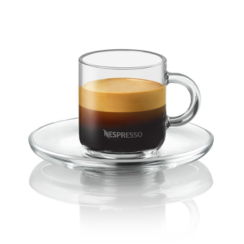Чашка Nespresso Vertuo Espresso, 1 шт, загартоване скло з блюдцем EU-ACC-VERTUO-ESP-1 фото