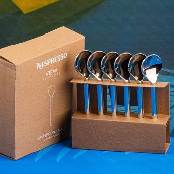 Набор ложек Nespresso VIEW Lungo Spoon 14 см &mdash; 6 шт. 2495205523 фото