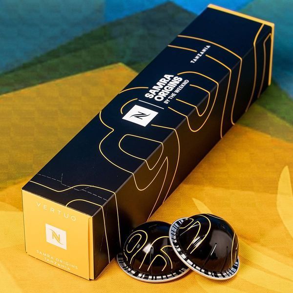 Капсули Nespresso Vertuo Кава в капсулах Vertuo Samra Origins &mdash; Tanzania (limited edition), Швейцарія 80ml &mdash; 10 капсул 2813296859 фото