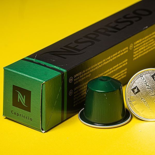 Капсули Nespresso Capriccio &mdash; м&rsquo;який еспресо з зерновими нотами та легкою фруктовістю, 10 капсул 1208529409 фото
