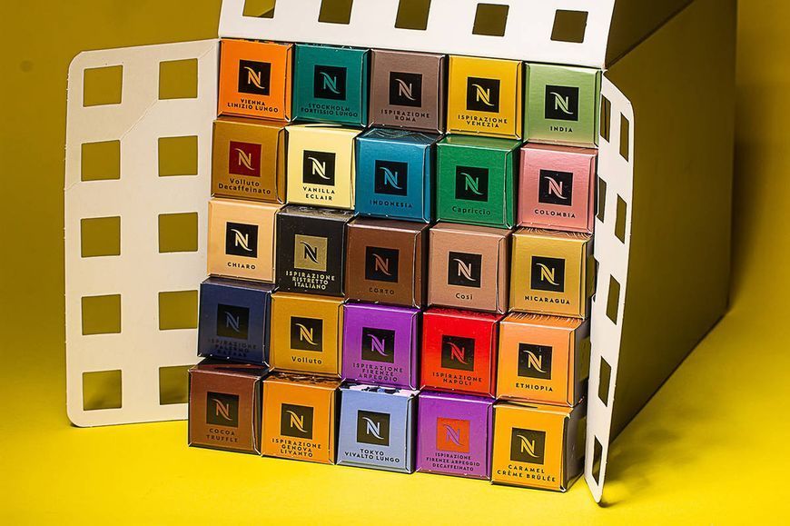 Подарунковий набір кави Nespresso Original Discovery Selection &mdash; 25 тубів, 250 капсул 1665368025 фото