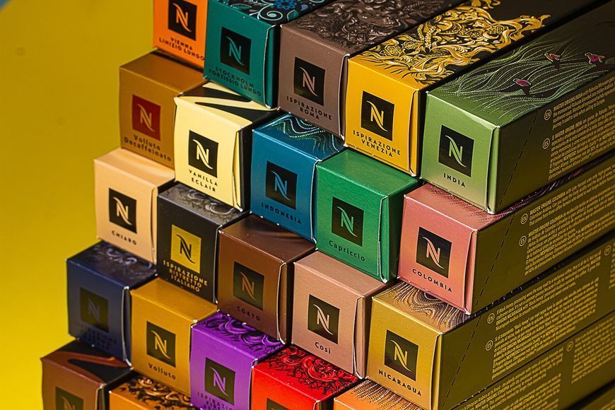 Подарочный набор кофе Nespresso Original Discovery Selection &mdash; 25 тубов, 250 капсул 1665368025 фото