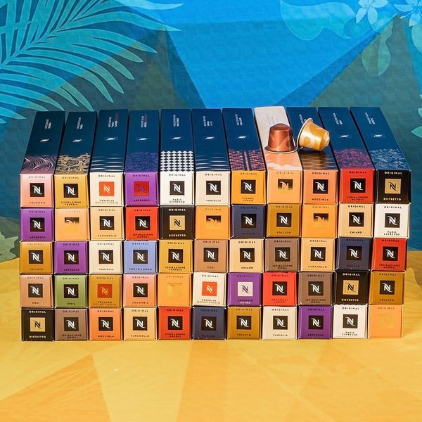 Набір кави в капсулах Nespresso "Grand Collection 550" &ndash; велика колекція для справжніх гурманів (550 капсул) 2746421043 фото