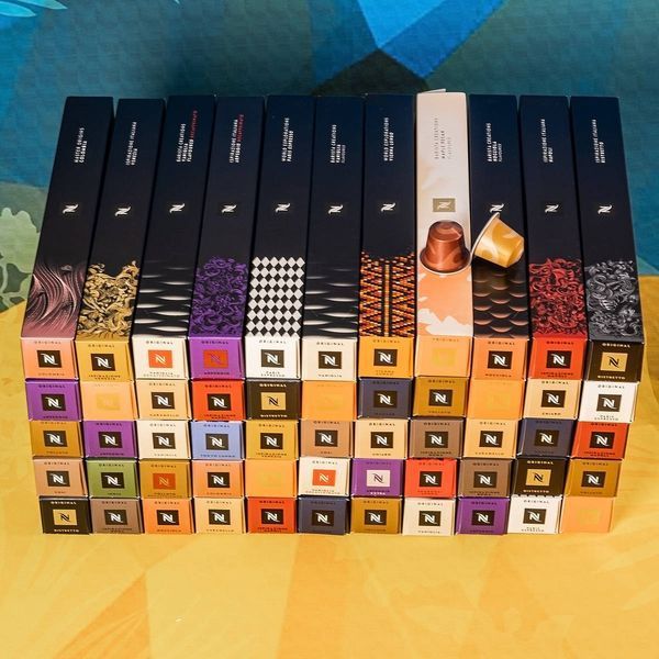 Набір кави в капсулах Nespresso "Grand Collection 550" &ndash; велика колекція для справжніх гурманів (550 капсул) 2746421043 фото