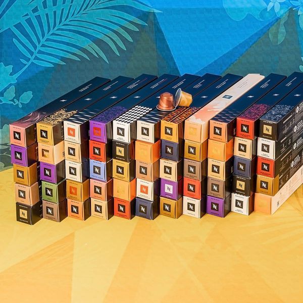 Набір кави в капсулах Nespresso "Grand Collection 550" &ndash; велика колекція для справжніх гурманів (550 капсул) 2746421043 фото