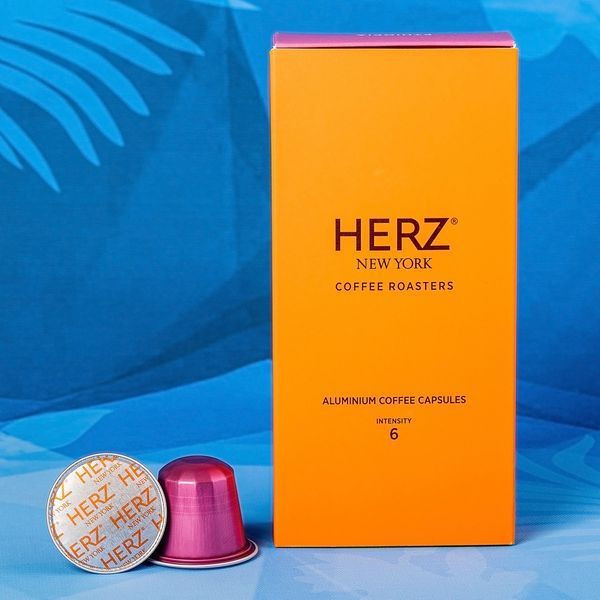 Кофе в капсулах HERZ New York Ethiopia Single Origin &mdash; 10 капсул, совместимые с кофемашинами Nespresso Original 2905856449 фото