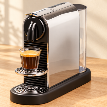 Кофемашина Nespresso CitiZ Platinum Metal D140 Stainless Steel для капсул Original 1820379718 фото