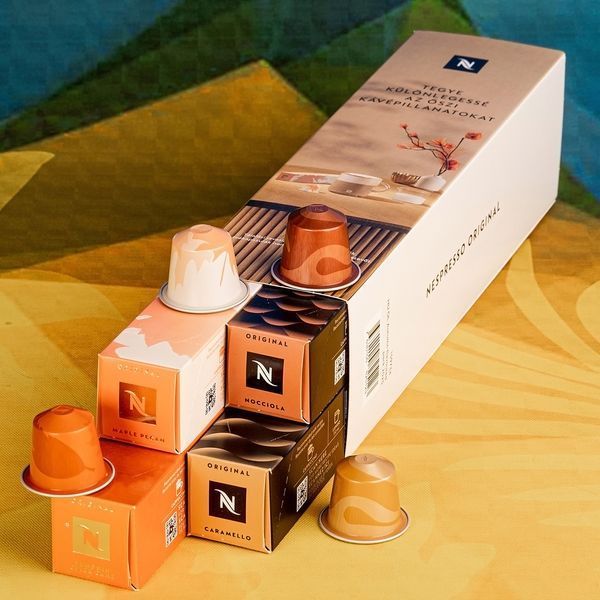 Набор кофе Nespresso Original Осенние деликатесы &mdash; 4 тубы, 40 капсул 2737089266 фото