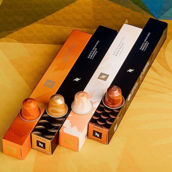 Набор кофе Nespresso Original Осенние деликатесы &mdash; 4 тубы, 40 капсул 2737089266 фото
