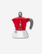 Гейзерна кавоварка Bialetti Moka Induction червона 15BAR-14808 фото 1