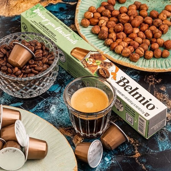 Кофе в капсулах Belmio Driving you Hazel'nuts &mdash; 10 капсул, совместимые с кофемашинами Nespresso Original 2125008885 фото