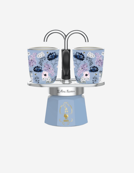 Подарочный набор Bialetti x Bridgerton Mini Express, 90 мл, с 2 чашками 0005439 фото
