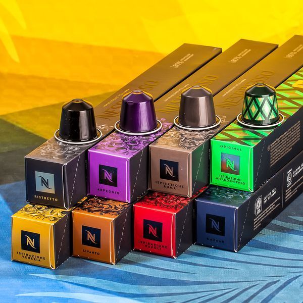 Набір кави Nespresso Original Best of Italy &mdash; 8 тубів, 80 капсул 1750818082 фото